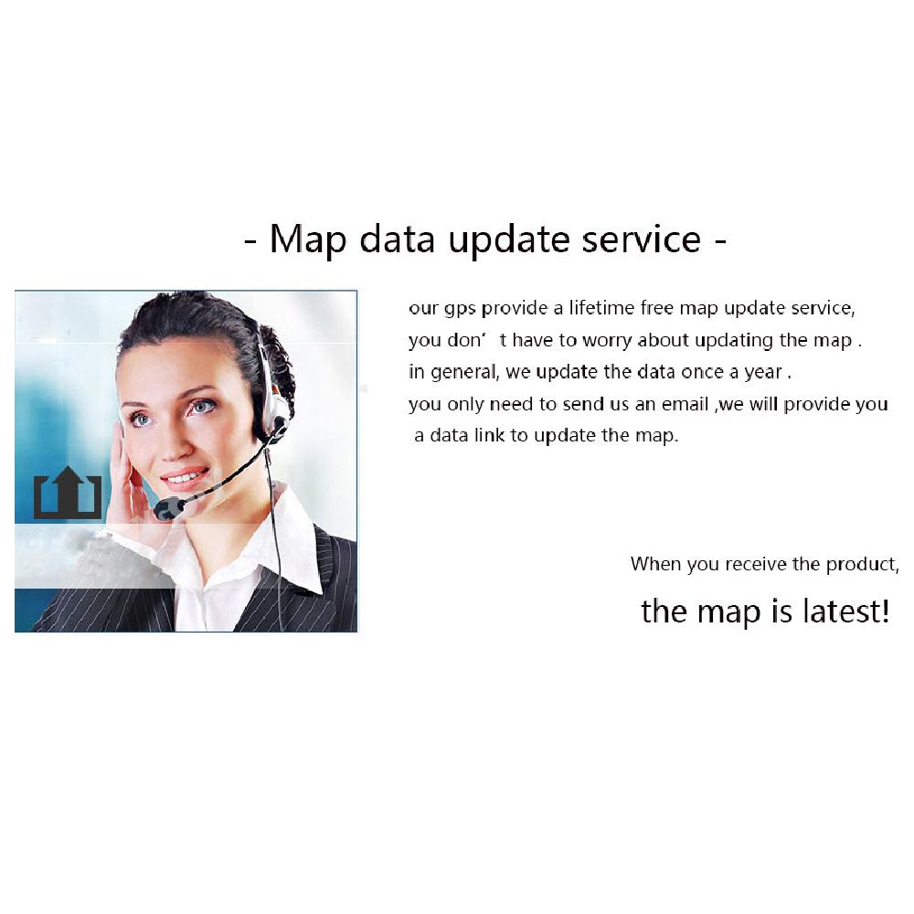 7" Inch Car & Truck GPS Navigation Navigator Sat Navi 8GB 128MB For Canada Mexico US