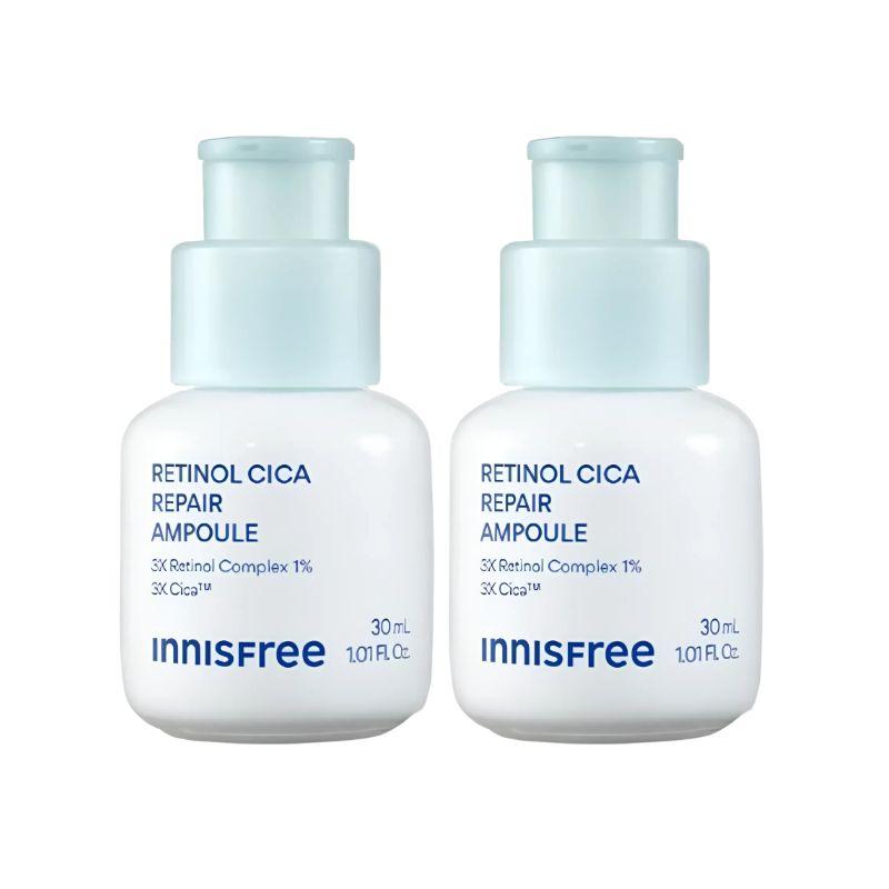Innisfree NEW Retinol Cica Pore & Scar Ampoule 30ml | Retinol Serum for Pore Care, Skin Texture & Post-Blemish Marks