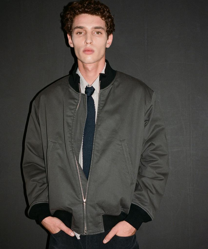 Shirter Vtg Mil Tanker Jumper (Dark Grey)