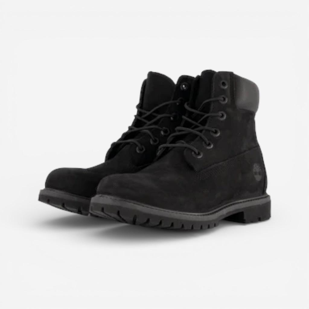 Timberland 6 Inch Boot Black Nubuck Premium