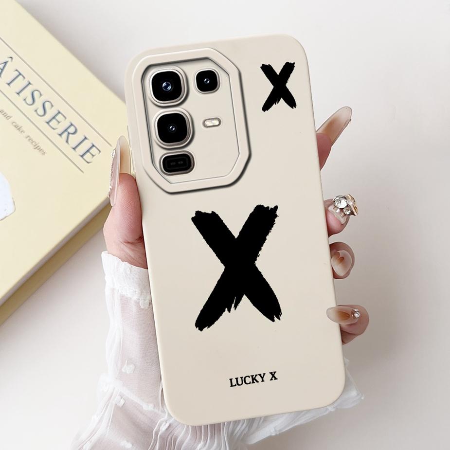 For Infinix Note 50 4G Case X6858 Cute Lucky Letters Cover Soft TPU Phone Case For Infinix Note 50 Pro Plus 50X 5G Note50 Fundas