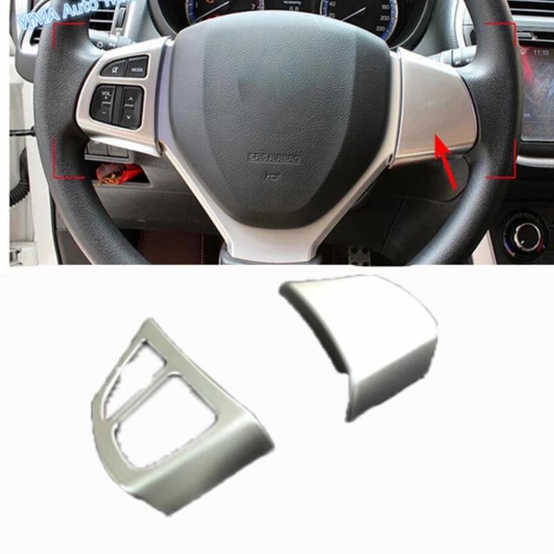 For Suzuki SX4 S-Cross 2014- Interior Accessories Car Door Armrest Window Lift Switch Readlamp Steering Wheel Cover Sticker