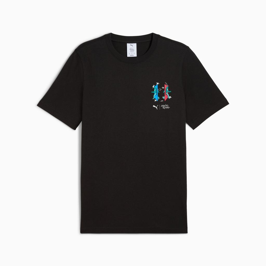 Puma X SQUID GAME GRAPHIC men's T-shirt black 63070601 r L