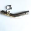 For Kawasaki Ninja ZX6R ZX-6R 636 ZX 6R 2024 Mid-Pipe for Motorcycles Titanium Alloy Mid-Pipe