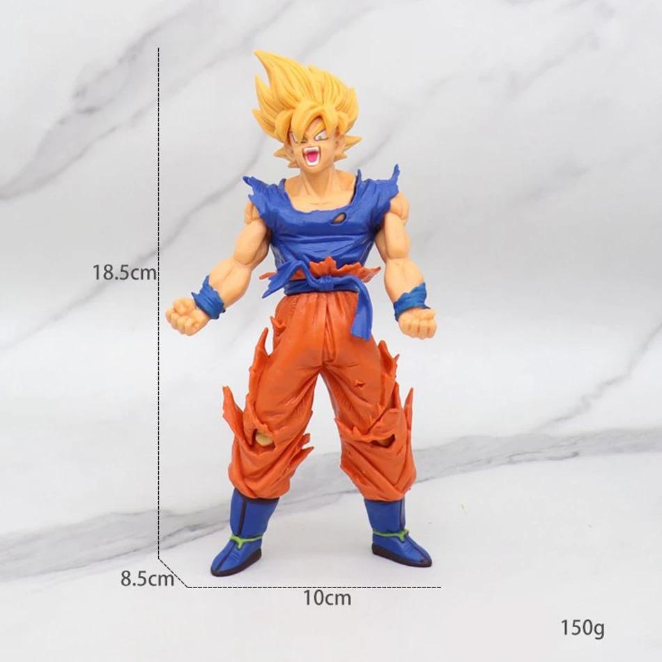 High Quality Dragon Ball Z Super Saiyan Action Figure Model GK Rose Goku DBZ Gohan Anime Figure Vegeta Statue Collect Toy Gift