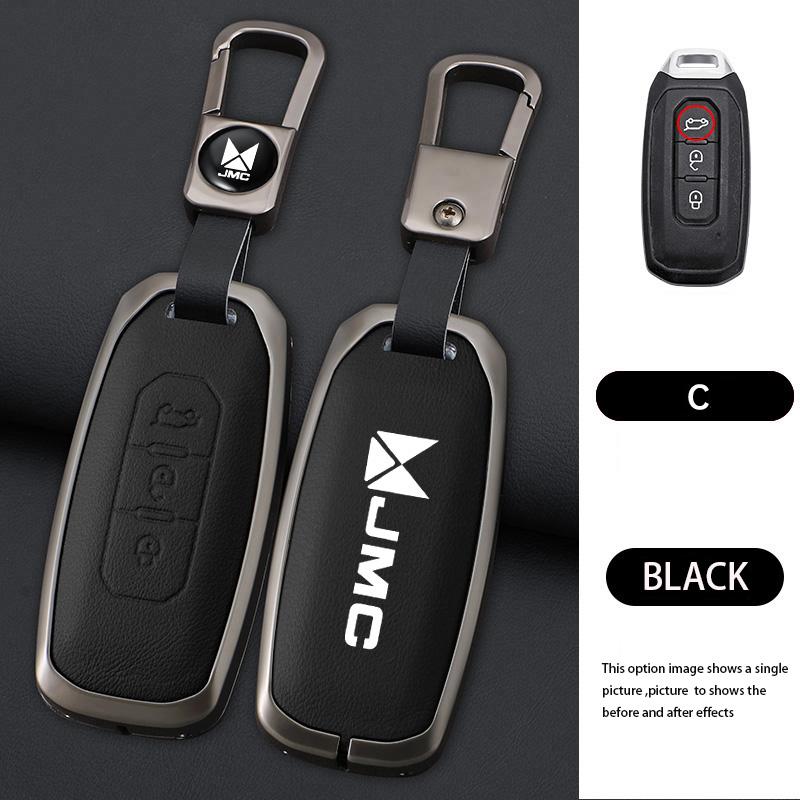 Zinc Alloy Car Smart Remote Key Cover Case Protector Shell For Ford Jiangling JMC Domain Tiger 7 9 Territorial Auto Accessories