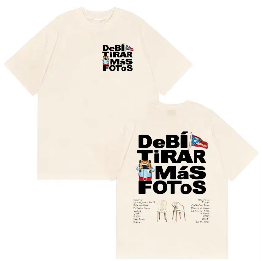 Unisex 2026 Funny Debi Tirar Mas Fotos DTMF Print Bad Bunny Short Sleeve Unisex And Unisex TShirt
