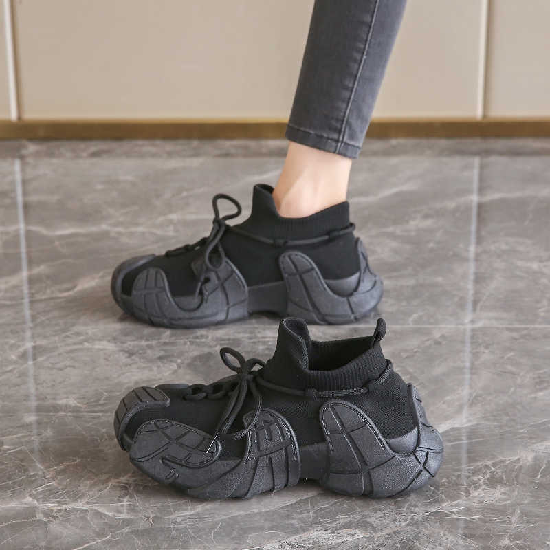 Fashion Round Foot Natural Leather Women's Shoes Ankle Boots Skatista Tennis Ladies Short Boots Sneakers Sports Luxury Snearkers