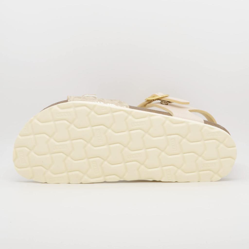 Sandals with Footbed for Ivory cm [EDWIN] Women, (003) 25.0