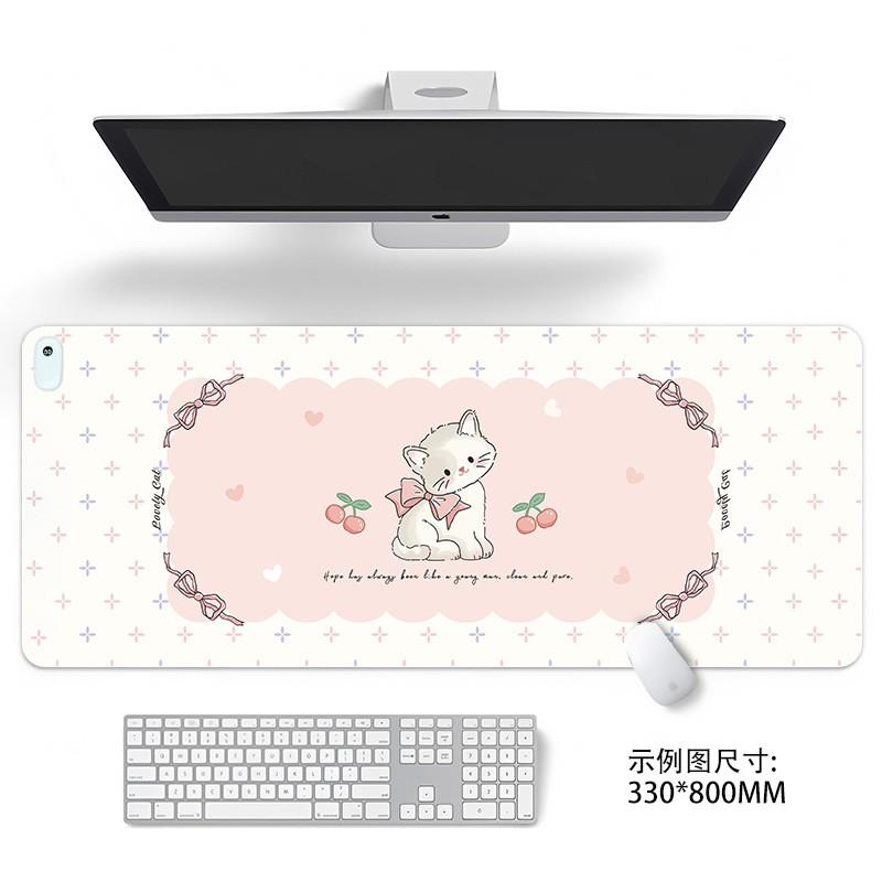 Large Heated Desk Pad Students Office Warm Mouse Cute Cartoon Patterns