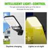 Solar Wall Light Solar Powered Flood Light with Remote Control Motion Sensor Security Street Light for Deck Fence Patio
