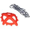 Piglet Chain Iron Veterinary Bait Anti Rust Adjustable Pig Biting Plastic Toy for Farm
