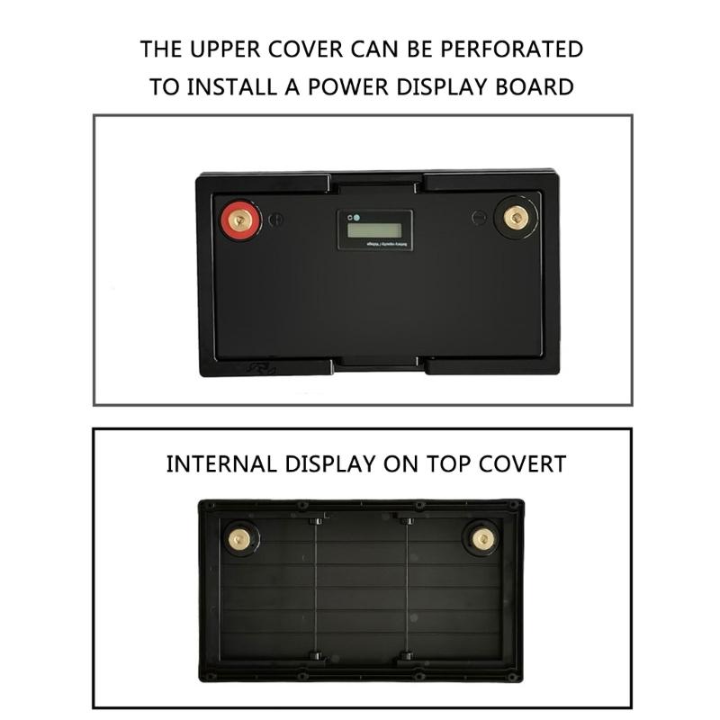 12V 90AH Battery Holder with Easy Carry Handle and Superior Insulation Portable Empty Container