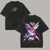One Piece Graphic T Shirt Men Women Vintage Wash Cotton Short Sleeve Tee Summer Streetwear Casual Tops