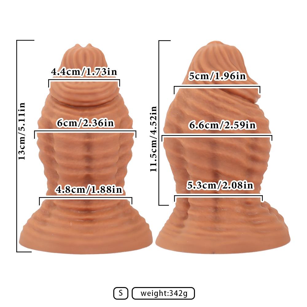 Extra velký silikonový dildo s tlustým stěnou, měkká textura, anální zátka pro muže, ženy, dospělé sexuální hračky