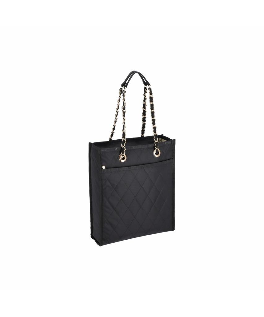 Lesportsac Midnight Quilted Chain N/S Tote Bag [1286.Hg37]