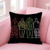 Band A Tribe Called Quest Album Cushion Cover Pillow Case Soft Friendly Fabric  Concealed Zipper