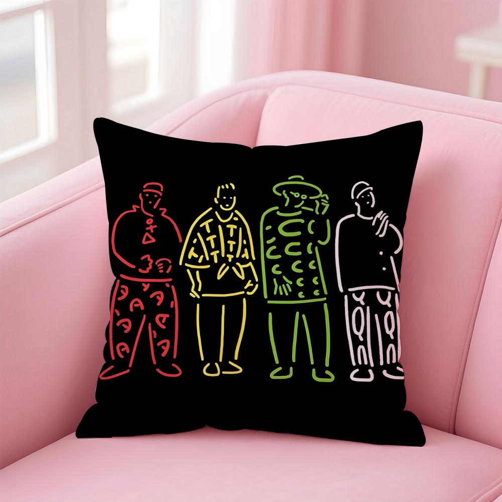 Band A Tribe Called Quest Album Cushion Cover Pillow Case Soft Friendly Fabric Concealed Zipper