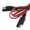 2Pcs Adapter Cables 18AWG SAE Male To Extension Cord 1M