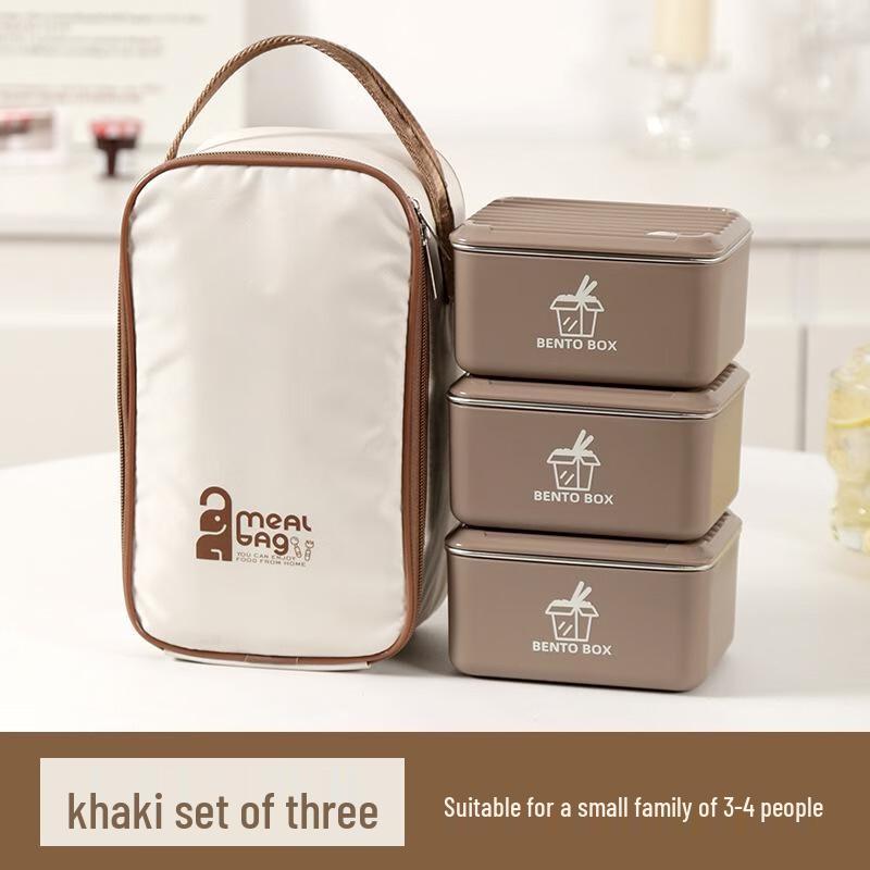 Zhiyao Japanese Style Microwavable 304 Stainless Steel Lunch Box