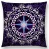 New Dreamy Sun Moon Stars Colorful Lotus Eternity Mandala Gorgeous Floral Pattern Design Prints Cushion Cover Pillow Case