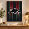 Penrith Panthers Diamond Painting Kit 5D Full Drill DIY Diamond Mosaic Wall Art Home Decor