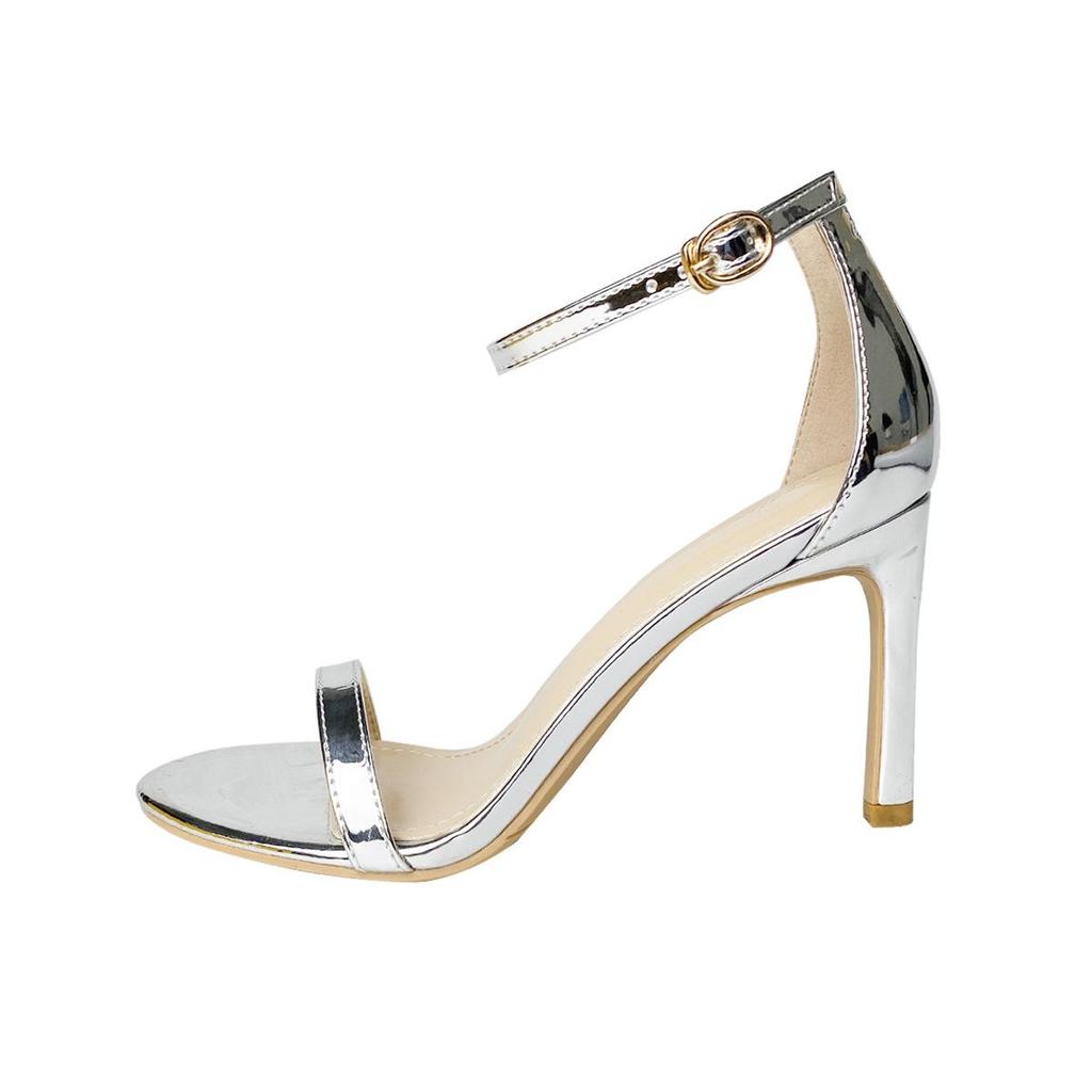 2024 Summer Black Stiletto Heels - One-Strap Sexy Niche Fairy Style Sandals