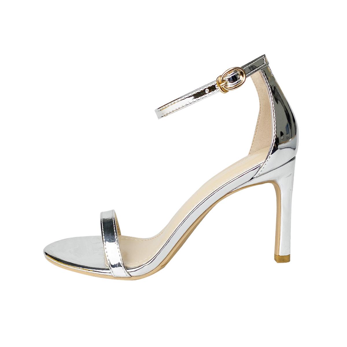 

Женские черные туфли-стилет на высоком каблуке с ремешком и пряжкой - Мода в сказочном стиле EU 39