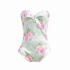 Soft Cloth Fashion Doll Beachwear Floral Print Doll Swimwear Doll Swimsuit Clothes  Doll Dress Up