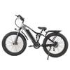 MAMBA TP26 Terénní elektrokolo pro dospělé, 750W 48V 17Ah, 26"×4" pneumatika, hydraulické brzdy, dvojité odpružení, vodotěsnost IP65 E-kolo Cmacewheel TP26