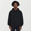 Men's Fleece Hoodie 380G Heavyweight Solid Color Sweatshirt Warm Pullover Hooded Sweatshirt