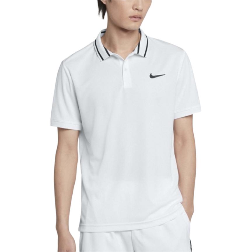 Nike Court Dri FIT Polo Shirt Men's White