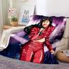Selena Quintanilla Sakura Beauty Blankets Fleece Textile Decor Multifunction Soft Throw Blankets for Sofa Outdoor Quilt