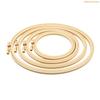 K1AE 4Pcs Oval Embroidery Hoop Spring Clip Adjustable Embroidery Frame Stitching Hoop for Embroidery Stitching Sewing