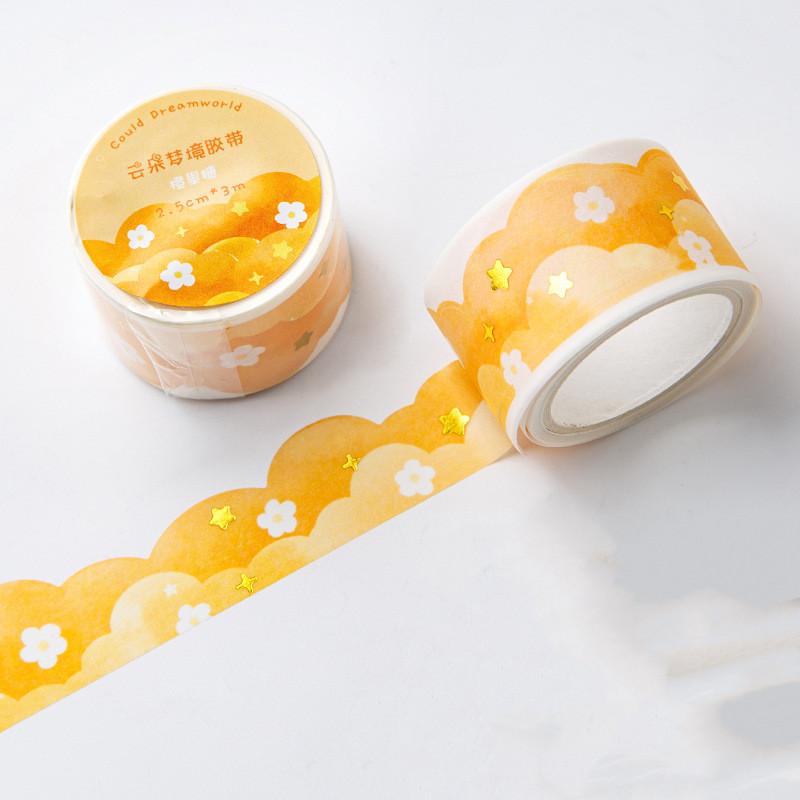 5m Cartoon Animal Plants Pattern Washi Tape Decorative Sticker Stationery Planner Tape Sticker DIY Scrapbooking Journal Decor