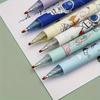 6 Pcs cartoon cute gel pen, daily writing ballpoint pen signature pen, smooth writing (black ink)