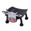 Animal Roll Paper Rack Lovely Cow Toilet Paper Holder Decorative Toilet Paper Rack Funny Toilet Tissue Rack Enduring