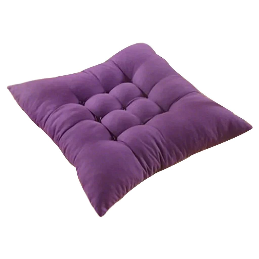 Dining Chair Cushion 46x46cm Thicken Seat Pad Comfortable for Kitchen Garden Office Patio Classroom Color Optional