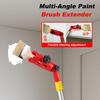 Roller Brush For Painting Painting Roller Set With Multi-angle Extender Pole And Brush House Projects Renovation Accessory For