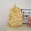 ins cute cartoon printed backpack Japanese style girl schoolbag women cute cherry travel bag
