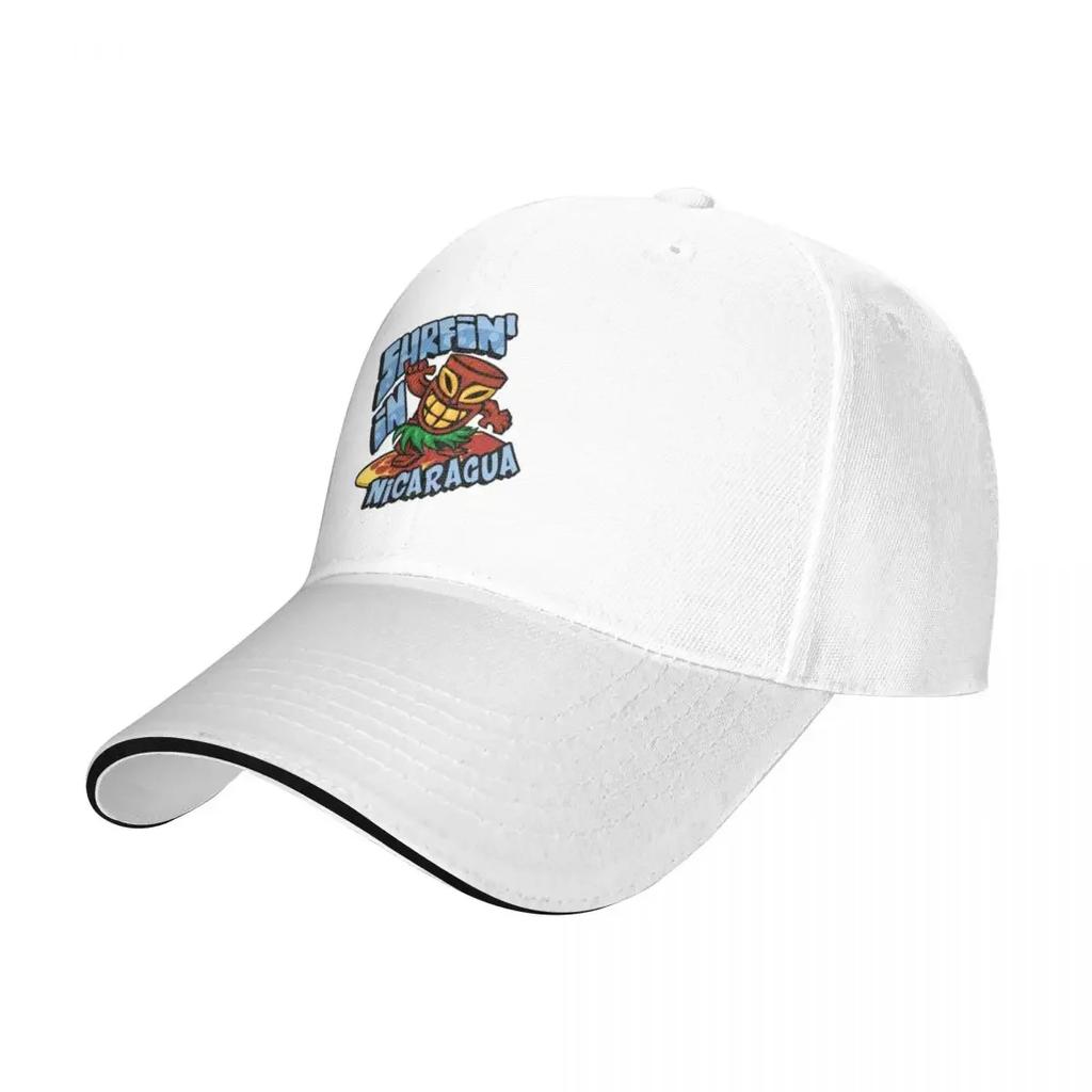 Surfing In Nicaragua Beach Baseball Caps Men's Coquette Outdoor Female Snapback Cap Casual Golf Hat