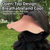 Sun Protection Women's Sun Hat Wide Brim Outdoor Bucket Hat Casual Foldable Shawl Hat  Summer