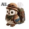 Decorative Tissue Box Cover DIY Kit, Owl Shape, Soft Textures Patchwork Handmade Fabric Craft Kit Sewing for Handicraft Enthusiast Beginners Cozy Home