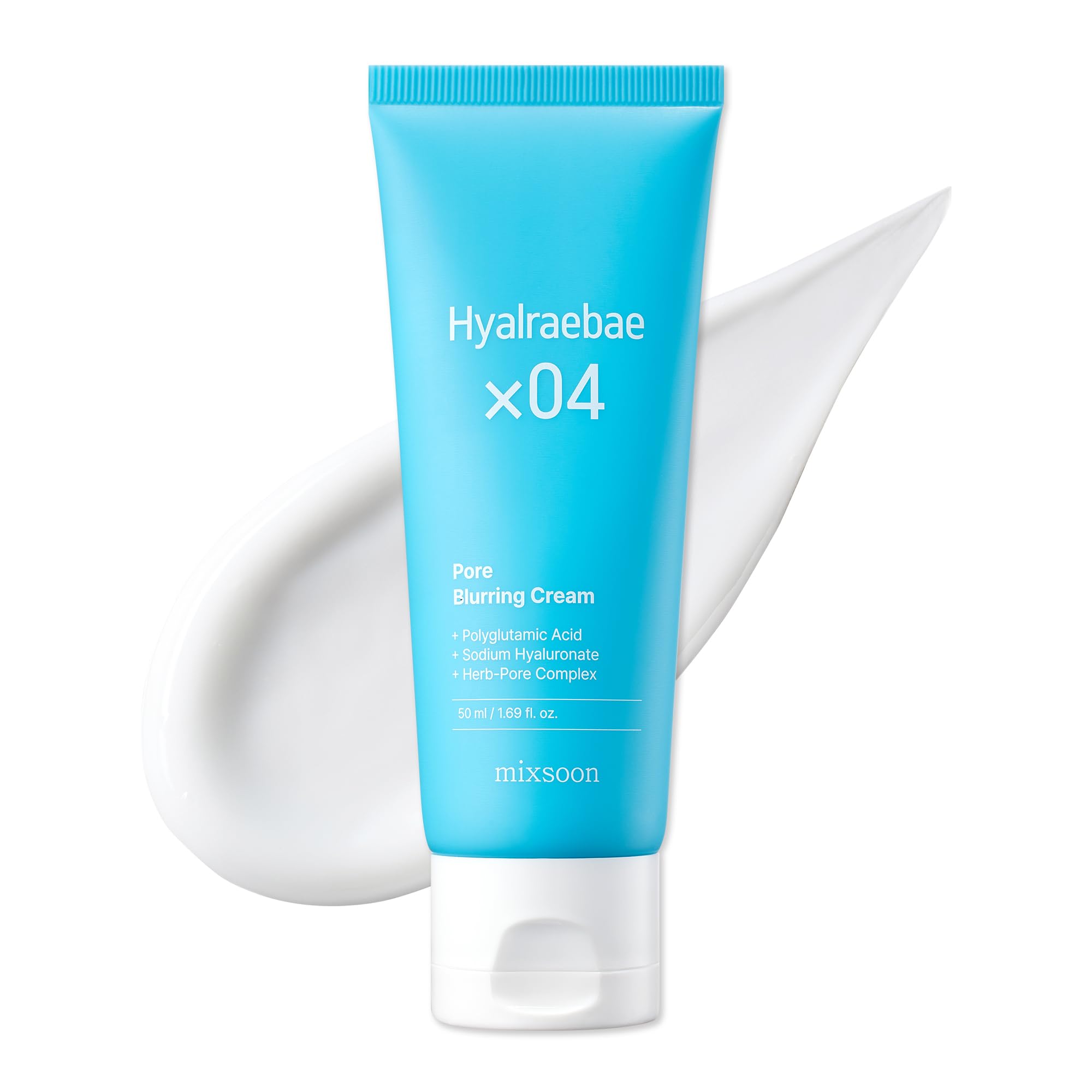 Mixsoon Hyalureve Pore Blurring Cream 50ml Moisturizing Cream Pore Care PGA PHA LHA Hypoallergenic Korean Cosmetics
