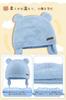 Duoyeree Baby Newborn Baby Kids Knit Cap with Earflaps and Bear Ears for Cold and Windproof Cute Baby Knit Cap for Boys and Bonnet Hat, Protection,