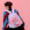 Cute Cartoon Unicorn Kids Backpack Breathable Oxford Cloth Lightweight School Bag
