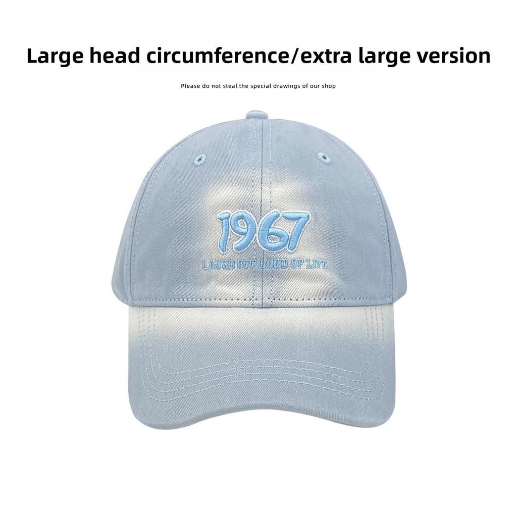 Letter Embroidered Cotton Baseball Cap With Curved Brim For Sunshade And Daily Use