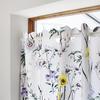 STYLE Decor Laminated Cafe Curtain for Small Stylish Privacy 70cm Long X 100cm Floral and Botanical W4000610 Windows, Screen, Wide, Print,