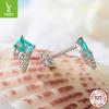 S925 Sterling Silver Ice Cream Stud Earrings, Summer Creative Small Fresh Ice Cream Stud Earrings