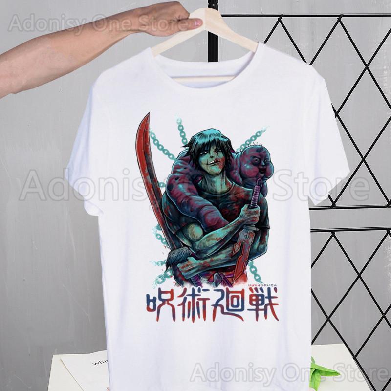 Toji Fushiguro Harajuku T-shirts Summer  Unisex/Wo Unisex Hip Hop Funny Print Tshirt Streetwear t shirts Short Sleeve Tops Shirt